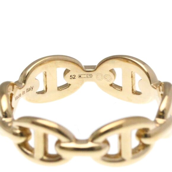 HERMES 18k Rose Gold Ring - Picture 6 of 10